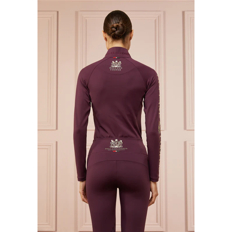 Holland Cooper Base Layer - Mulberry-1